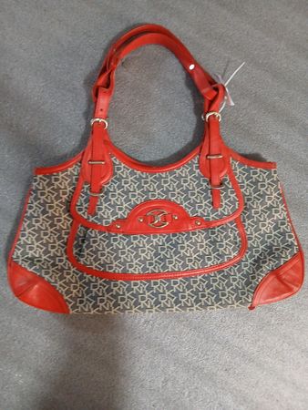 DKNY Monogram Shoulder Bag