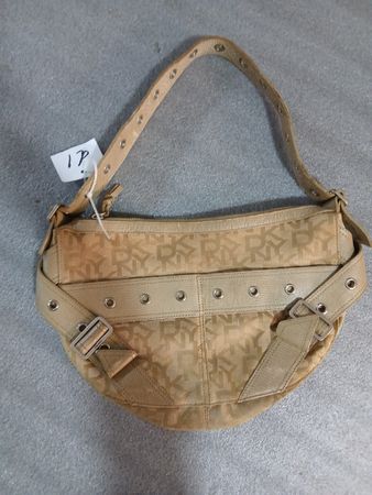 DKNY Monogram Shoulder Bag