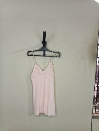 Honigmelone Pink Spitze Trim Cami