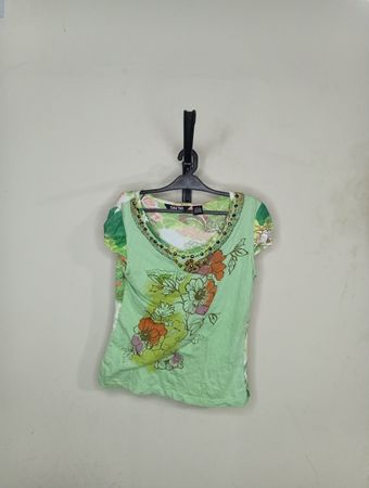 TAKE TWO CLOTHING CO. Damen Bluse mit Blumenmuster