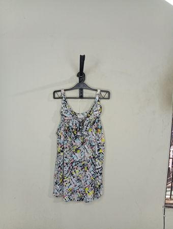 Avenue Damen Tanktop mit abstraktem Druck