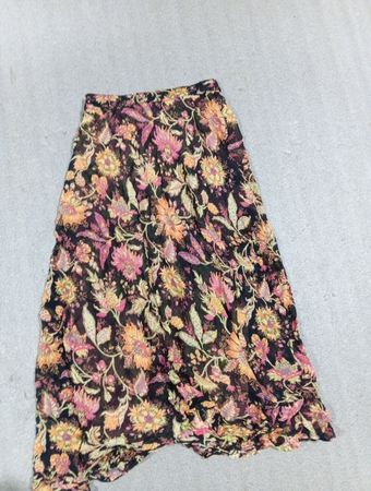 Maxikleid mit floralem Muster