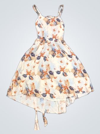 Blumenmuster Kleid für Frauen
