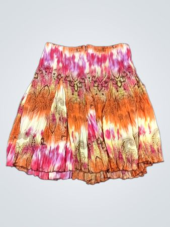 Tie-Dye bedruckter Minirock