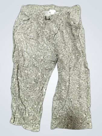 Croft & Barrow Women's XL Green White Leaf Print Pajama Pants