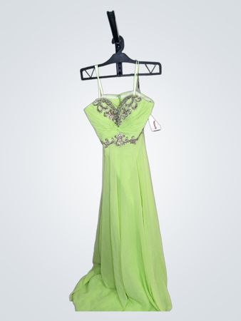 Morrell Maxie Verziertes Herz-Ausschnitt Abendkleid