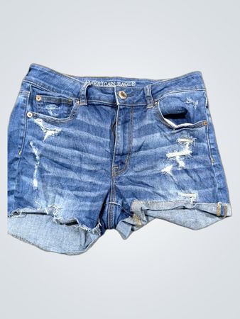 American Eagle Outfitters zerschlissene Denim-Shorts
