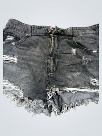 Einfache Gesellschaft zerstörte Jeansshorts