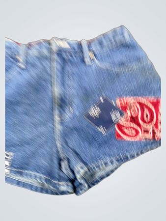 Second Creation Denim Shorts