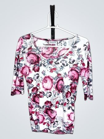 HONGHONG Floral Print Top