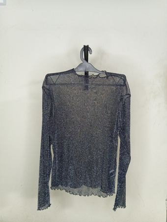 Sheer Sparkle Langarmoberteil