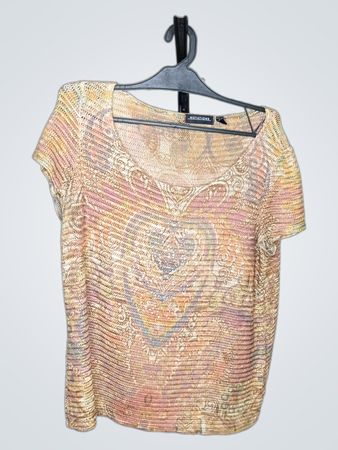 NOTATIONS Damen Kurzarm-Top