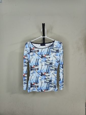ETI Boat Print Top