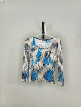 Mein Lily's Abstract Print Langarmoberteil