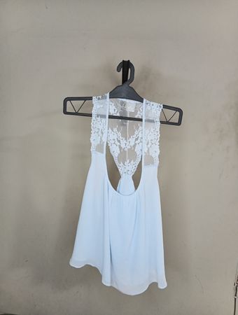 Mikenna Lace Back Tank Top