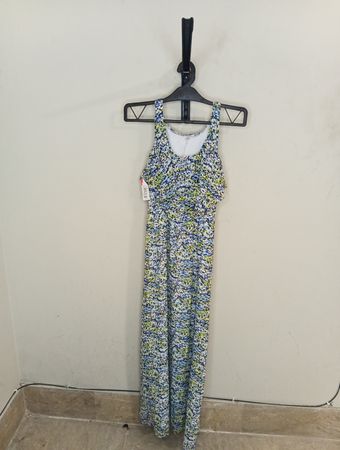 Maxikleid mit Blumenmuster