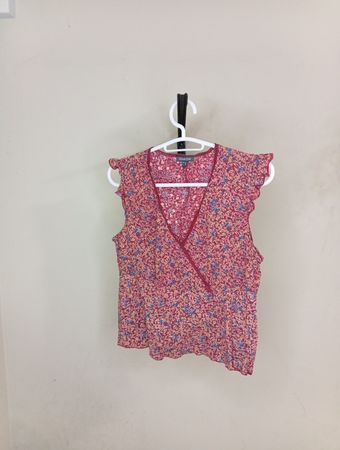 Street One Floral Wrap Top