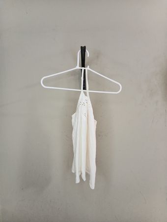 Weißes Tanktop