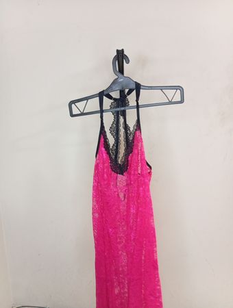 Pink Lace Babydoll
