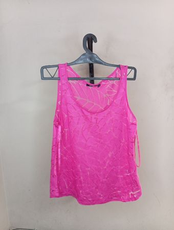 APT.9 Damen Pink Burnout Tank Top