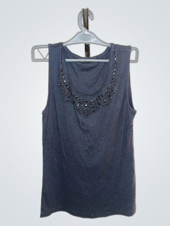 Damen Perlen Tanktop