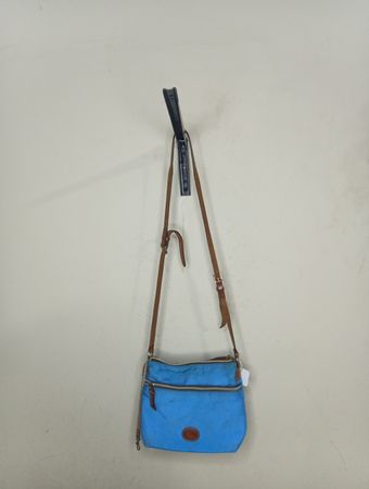 Dooney & Bourke Blue Canvas Crossbody Bag