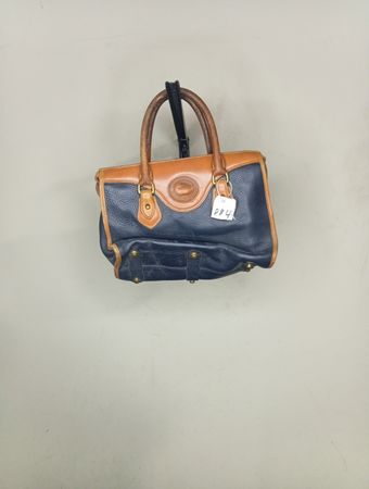 Dooney & Bourke Navy Blue Leather Satchel