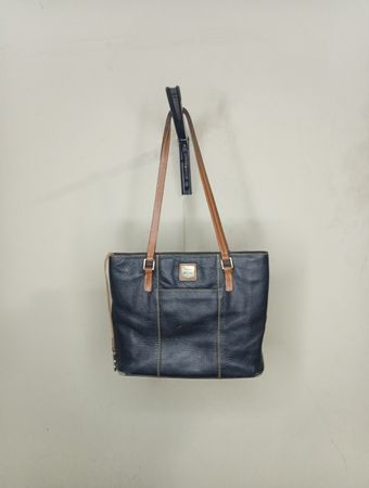 Dooney & Bourke Black Leather Tote Bag