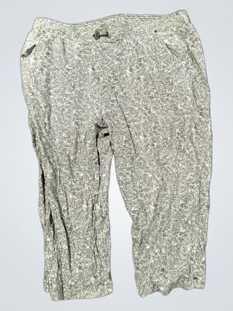 Pants with Abstract Pattern