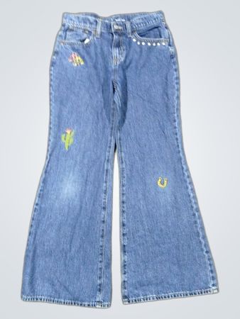 Old Navy High-Rise Baggy Flare Jeans