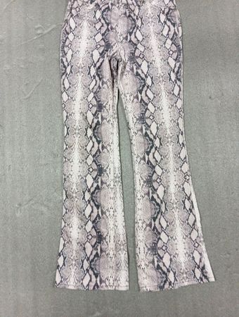 Pants with Snake Print