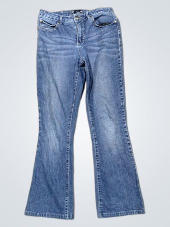 LUXE Women's Blue Denim Bootcut Jeans