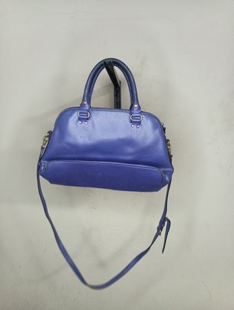 Kate Spade Blue Leather Dome Satchel