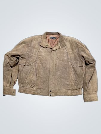 Veste bomber en daim Peter England