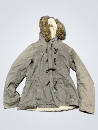 Abercrombie & Fitch Parka à capuche en fausse fourrure