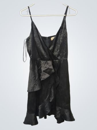 Attard State Black Ruffle Dress