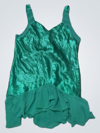 Val Mode Lingerie grünes Kleid