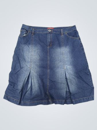 ZENA JEANS Damen-Jeansrock