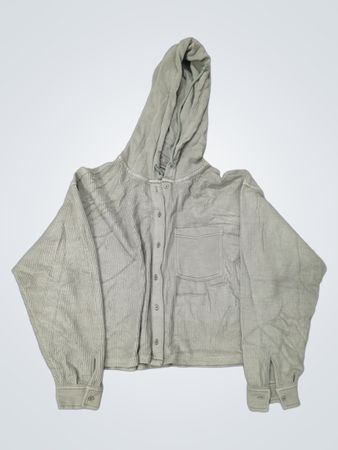American Eagle Kapuzen-Hemd zum Zuknöpfen