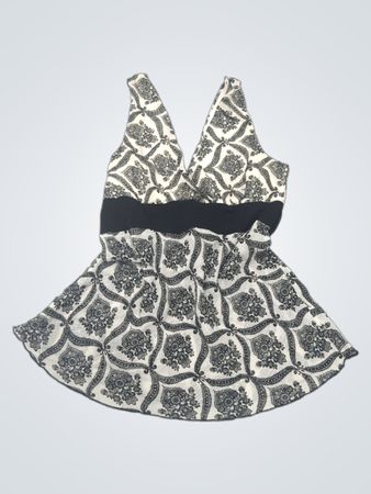 Speedbless gemustertes Neckholder-Top