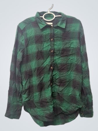 American Eagle Karo-Hemd im Boyfriend-Fit aus Flanell
