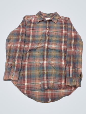 American Eagle Outfitters kariertes Hemd mit durchgehender Knopfleiste