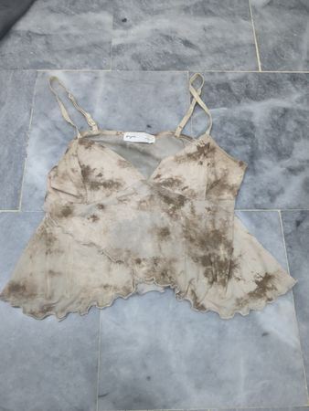 Supre Batik-Top mit Spaghettiträgern