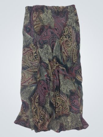 Fashion Bug Paisley Print Maxi Rock