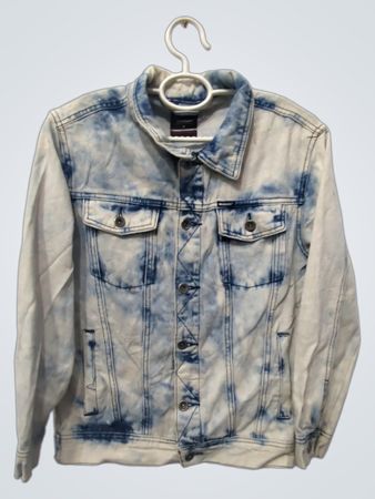 Akademiks Acid-Wash-Jeansjacke