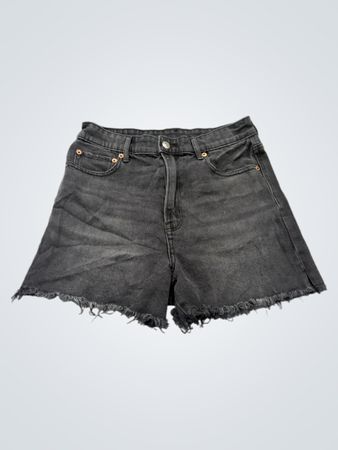 American Eagle schwarze Denim-Shorts