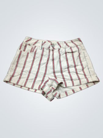 PacSun gestreifte Denim-Shorts