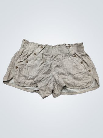 Jolre Damen Leinenmisch-Shorts in Braun