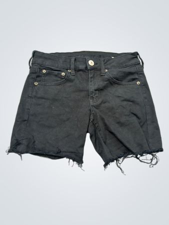 American Eagle schwarze Jeansshorts