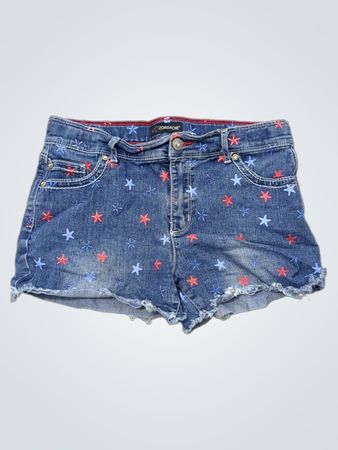 Jordache Denim-Shorts mit Sternmuster